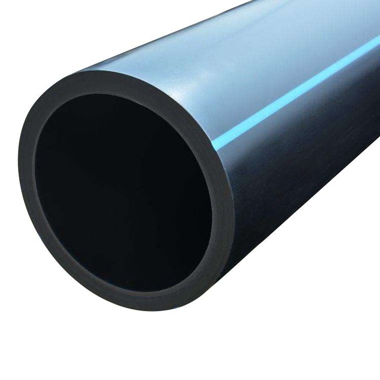 ISO9001 HDPE Pipes And Fittings SDR26 Plastic Plumbing Tubing 2.3mm Thickness