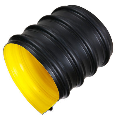 SN16 HDPE الأنابيب المموجة DN300 HDPE أنابيب النفايات للري