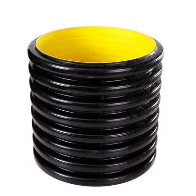 أنابيب البولي ايثيلين عالية الكثافة عالية الكثافة ذات الجدار الأملس DN700 DN1200mm