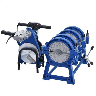 الخام CPVC HDPE الأنابيب لحام 220 الجهد HDPE ماكينة لحام بالصهر