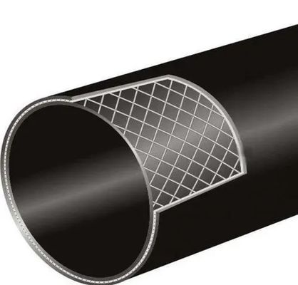 De360mm تحت الأرض HDPE العاصفة استنزاف أنابيب الصلب شبكة الأسلاك المقواة
